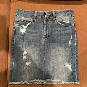 Jean Skirt